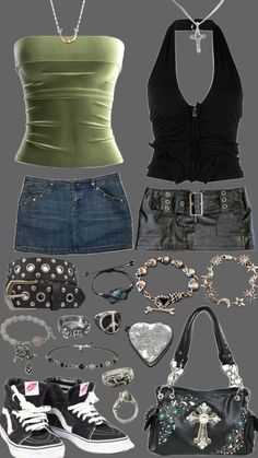 2000s Outfits, Corset Fashion, Outfits Streetwear, Alt Fashion, Hot Outfits, Fashion Killa