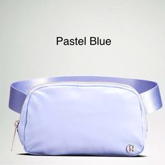 Lululemon Pastel Blue Everywhere Belt Bag 1L Eras Party, Lululemon Bag, Lululemon Belt Bag, Belt Bags, Christmas Wishlist, Pastel Blue, 100 Percent