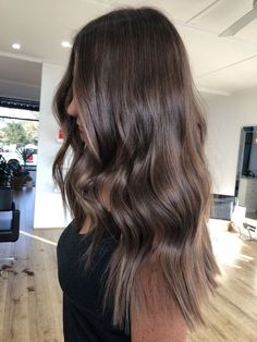 Espresso Balayage, Espresso Brown Hair Color, Espresso Brown Hair, Espresso Hair Color, Dark Brunette Hair, Brown Ombre Hair, Brown Hair Color