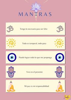 Mantras para controlar la mente y alcanzar la positividad Mantra Ideas, Bruji Tips, Mantra Yoga, Blazer Design, Yoga Mantras, Magick Book, Denim Pattern, Denim Suit, Cotton Clothing