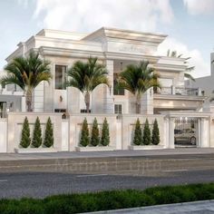 this is an artist's rendering of a luxury home in palm beach, florida