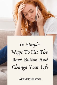 The Ultimate Guide On How To Reset Your Life - Afam Uche Habits List, Toxic Habits, Life Gets Better, How To Remove Pimples, Reset Button