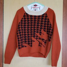 3.1 Phillip Lim Merino Wool Sweater Size S. Excellent Condition. Worn Only A Couple Of Times And Professionally Dry Cleaned. Retro Orange Long Sleeve Sweater, Orange Retro Long Sleeve Sweater, Orange Long Sleeve Retro Sweater, Orange Fall Workwear Tops, Trendy Fitted Orange Sweater, Orange Fitted Trendy Sweater, Orange Workwear Tops For Fall, Fitted Trendy Orange Sweater, Orange Tops For Workwear In Fall