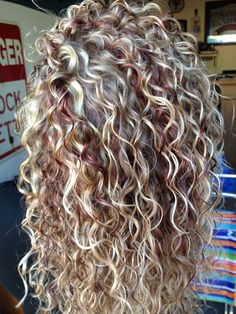 Curl hair, beatiful colour Hairstyle Long, 2015 Hairstyles, Permed Hairstyles