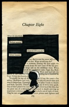 an old book with black and white illustrations on it's page, which has been altered to read