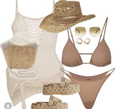 Goa Fits, Beach Vacay Outfits, Zara Hats, Crochet Outfits, Outfit Links, Cute Vacation Outfits, Bag Zara, Beach Vacay, Vacay Outfits