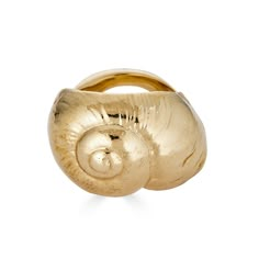 Cast from a Nantucket moon snail shell, this chunky ring is an elegant, yet playful statement piece. AvailabilityIn-stock in size 8 Moon Snail Shell, Snail Ring, Moon Snail, Resort Jewelry, Snail Shell, Gold Girl, Chunky Ring, Shell Ring, Chunky Jewelry