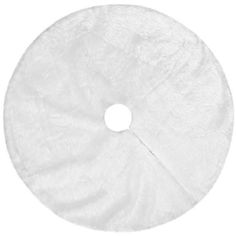 a white round object on a white background