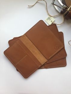 Diy Leather Book Cover, Leather Eyeglass Cases, Leather Book Covers, Leather Passport Wallet, Passport Case, Wallet Pattern