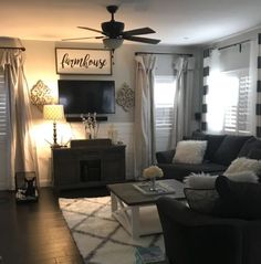 the living room is clean and ready to be used as a family room or den