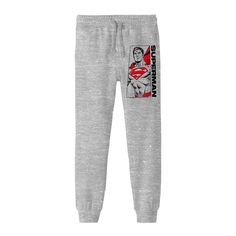 Save the day in comfort with these Superman jogger pants. The sweatpants feature a black and red sketch of Superman next to black letters that spell out his name. The pants come in athletic athletic heather with a drawstring adjustable waistband. Superman fans will love these comfy jogger pants. Black And Red Sketch, Red Sketch, Black Sketch, Pants Large, Save The Day, Adjustable Waistband, Sketch Art, Black Letter, Pajama Bottoms