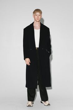 Street Menswear, Oversized Overcoat, Oversized Aesthetic, Statement Coat, Broad Shoulders, Everyday Luxury, South Bay, Manhattan Beach, Everyday Luxuries