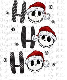 a christmas card with the words happy holidays written in black and white, while two faces are