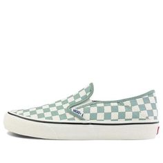 Vans slip-on VR3 'Checkered Green' VN0A4BX8CG2 Vans Slip On, Vans Shop, Fashion Performance, Stylish Sneakers, Perfect Pair, Your Perfect, Slip On, Sneakers, Green