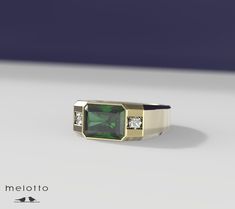 Emerald Green Stone, Square Jewelry, Man Ring, Ring Man, Mens Rings, Indian Jewellery Design Earrings, Jewelry Design Earrings, Green Gems