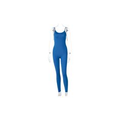 Sleeveless Stretch Jumpsuit - A.A.Y FASHION Blue Stretch Sleeveless Jumpsuits And Rompers, Blue Stretch Sleeveless Jumpsuit, Blue Sleeveless Stretch Jumpsuit And Romper, Blue Sleeveless Stretch Jumpsuits And Rompers, Summer Gym Unitard, Blue High Stretch Sleeveless Bodysuit, Blue High-stretch Sleeveless Bodysuit, Sleeveless Stretch Unitard For Spring, Spring Sleeveless Stretch Unitard