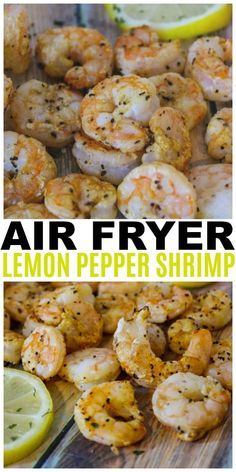 air fryer lemon pepper shrimp recipe