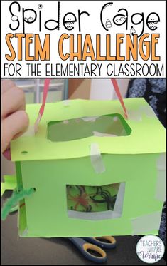 Perfect for your study of spiders! It’s a STEM Challenge featuring arachnids. Students will totally think the spiders are real and you will have a little fun “tricking” them. They will have a blast making a cage for those spiders! Even though this challenge is great for Halloween it can be used any time of year! Homework Menu, Fall Homeschool, Halloween Stem Activities, Makers Space, Volunteer Ideas, 2024 Classroom, Elementary Stem, October School, Halloween Stem