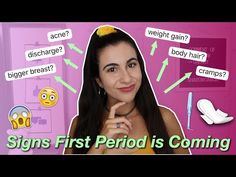 How to Know When Your First Period Is Coming: 11 Signs Sign Your Period Is Coming Soon, About Periods, Just Sharon, Signs Your Getting Your First Period, How To Start Your Period Early, How To Be Normal, Signs Of Period Coming, First Period Signs, What Age Do You Get Your Period