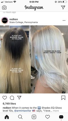 Beautiful Short Haircuts, Toner For Blonde Hair, Silver Blonde Hair, Colored Hair Tips, Women Hairstyles Long