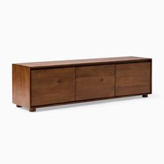 the sideboard is made out of wood and has three drawers on each side, one with