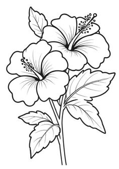 a flower with leaves and flowers on it