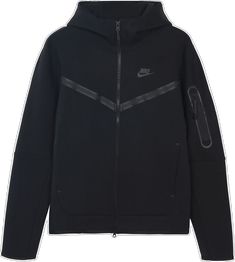 Nike Tech Jacket, Black Nike Logo, Nike Clothes Mens, Black Nike Hoodie, Cardigan Hoodie, Tech Fleece Hoodie, Autumn Jacket, Zipper Cardigan, Zippered Cardigan