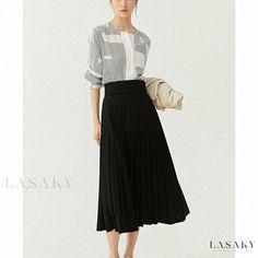 Lasaky - Half-Sleeve Wrap Dress Style Statement Casual Long Sleeve Pleated Dresses, Casual Workwear Midi Dress With Pleated Skirt, Wrap Around Skirt Pattern, Wrap Dress Styles, Wrap Dress Pattern, Womens Wrap Dress, Wrap Dress Short, Wrap Around Dress, Wrap Around Skirt