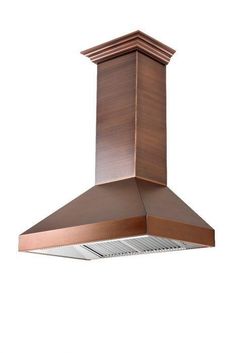 zline-copper-wall-mounted-range-hood-8667c-side-under- Recirculating Range Hood, Wall Range Hood, Copper Hood, Hood Ideas, Copper Range, Copper Range Hood, Stainless Steel Hood, Wall Mount Range Hood, Vent Hood