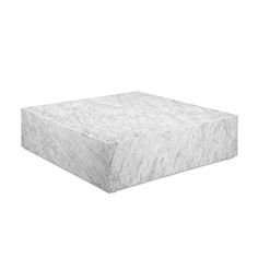 a white marble box on a white background