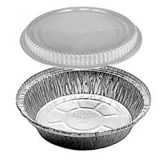 aluminum foil pie pan with lid