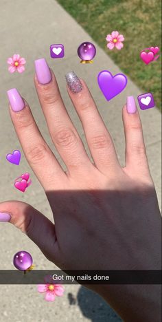 Cute Purple Nails, Purple Nails, Nails Ideas, Nail Art, Purple, Nail Arts