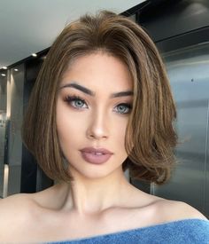 Willow | Medium Brown Bob Remy Human Hair Lace Front Wig| Low Density | Petite Size Lob Bob, Brown Bob, Best Human Hair Wigs, Short Hair Bun, Natural Hair Wigs, Ponytail Wig, Best Wigs, Alternative Hair, High Ponytails