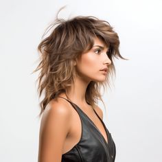 Hair Ideas For 2023, Summer Hair Colour, Summer Hair Inspiration, Stacked Haircut, Shaggy Mullet, Medium Shaggy Hairstyles, Mullet Hair, Amazing Waterfall, Curly Shag Haircut