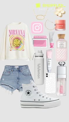 Preppy Outfits For School, Preppy Inspiration, Preppy Summer Outfits, Preppy Girl, Casual Preppy Outfits, Trendy Outfits For Teens, Cute Lazy Day Outfits, Estilo Preppy, Cute Outfits For School