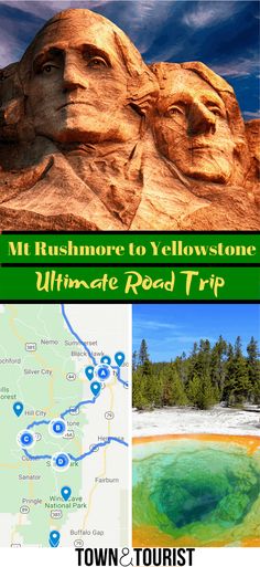 the ultimate guide to visiting mt rushmore to yellow stone state, wisconsin road trip