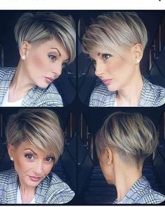 Stylish Short Hair, Short Blonde Haircuts, Short Hair Pixie Cuts, Pixie Haircut For Thick Hair, Growing Out Short Hair Styles, Short Hair Undercut, Edgy Short Hair, Short Choppy Hair, Trendy Short Hair