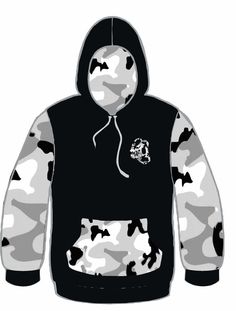 Black and white winter camo sublimation hoodie. It is 100% polyester, so it will not shrink. The hoodie has black drawstrings. youth xsmall: 17.5" sleeve length. youth small: 18.5" sleeve length. Camouflage Fleece Hoodie With Drawstring Hood, White Hoodie With Sublimation Print For Streetwear, Black Sporty Hoodie With Sublimation Print, Camouflage Hoodie Sweatshirt For Streetwear, Black Sweatshirt With Sublimation Print For Streetwear, Sporty Camouflage Sweatshirt For Streetwear, Fleece Hoodie With Sublimation Print For Streetwear, Sublimation Print Fleece Hoodie For Streetwear, Camouflage Hoodie With Drawstring For Streetwear