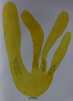 a drawing of two yellow bananas on a white background