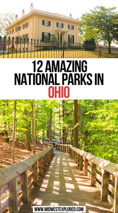 12 Amazing National Parks in Ohio Ohio Day Trips Places To Visit, Mohican State Park Ohio, Ohio Hikes, Ohio Getaways, Ohio Hiking, Ohio Waterfalls, Ohio State Parks