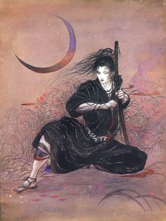 The Art of Yoshitaka Amano Moon