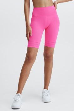 SculptKnit® High-Waisted 9'' Short Fabletics pink female Activewear >> Womens >> Bottoms >> Shorts SculptKnit regular Training Moisture-Wicking Medium-compression short in SculptKnit® Click here to learn how we’re committed to keeping the earth in good shape. High Waist High Stretch Pink Shorts, High-waist High-stretch Pink Shorts, Pink High-waist High-stretch Shorts, Pink Activewear With Built-in Shorts For Yoga, Pink Activewear With Built-in Shorts, Pink High-stretch Short-leg Activewear, Compressive Pink Biker Shorts, Pink Compressive Short Leg Activewear, High Stretch Pink Athleisure Shorts