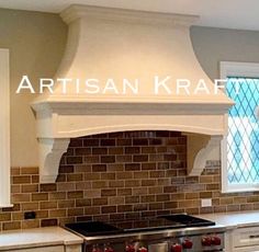 a stove top oven sitting inside of a kitchen