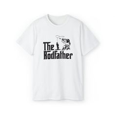 Experience the convergence of style, humor, and personal touch with our Exclusive Custom Design Dad T-Shirts with Hilarious Sayings. Turn your outfit into a conversation starter and let your laughter echo far and wide. Unveil the artist within as you redefine dad fashion with a twist of wit! .: 100% cotton (fiber content may vary for different colors) .: Medium fabric (6.0 oz/yd² (203 g/m .: Classic fit .: Tear-away label .: Runs bigger than usual ** Please see the size chart in the listing. ** Father's Day Fishing T-shirt With Short Sleeves, White Graphic T-shirt For Fishing, White Graphic Print T-shirt For Fishing, Fisher Man, Hilarious Sayings, Dad Fashion, Dad Gifts, Rod And Reel, Fishing Shirts