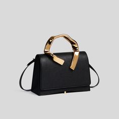 L'Empreinte PM - Black Dream Bag, Gilded Age, S Signature, Small Leather Goods, You Bag, Everyday Essentials Products, The House, Shoulder Strap