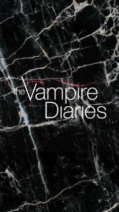 the vampire diaries book cover with black marble