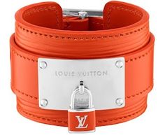 Louis Vuitton bracelet Louis Vuitton Bracelet, Louie Vuitton, Orange Crush, Arm Candy, Beautiful Jewelry, Leather Bracelet, Fashion Bags