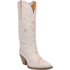 Ankle Cowgirl Boots, White Cowboy Boots, Womens Cowgirl Boots, Western Party, Floral Boots, Boots Style, Western Booties, Embroidered Leather, Leather Floral