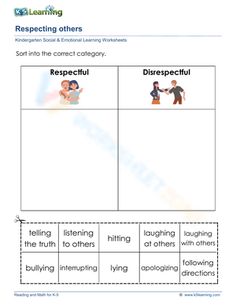 a worksheet with words and pictures on it to help students understand their feelings