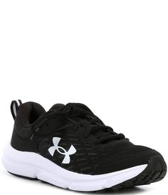 From Under Armour&#x2C; the Kids' Assert 10 Running Shoes feature:Lightweight&#x2C; breathable mesh upper with synthetic overlays for added durability & supportLace-up closureEVA sockliner provides soft&#x2C; step-in comfortOne-piece EVA midsole turns cushioned landings into explosive takeoffsSolid rubber outsole covers high impact zones for greater durability with less weightImported. Under Armour Slip-resistant Running Shoes With Round Toe, Under Armour Breathable Sneakers With Round Toe, Breathable Under Armour Sneakers With Round Toe, Under Armour Synthetic Walking Shoes With Round Toe, Under Armour Cushioned Walking Shoes With Round Toe, Under Armour Lace-up Running Shoes With Rubber Sole, Breathable Under Armour Sneakers, Under Armour Cushioned Round Toe Walking Shoes, Under Armour Walking Shoes With Cushioned Footbed